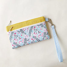 画像をギャラリービューアに読み込む, PDFパターン「ダブルファスナーのポーチ」2サイズ(日本語版)