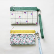 画像をギャラリービューアに読み込む, PDFパターン「ダブルファスナーのポーチ」2サイズ(日本語版)