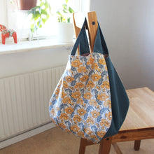 Load image into Gallery viewer, PDF pattern “Wide gusset drop-shaped bag” (Japanese version)